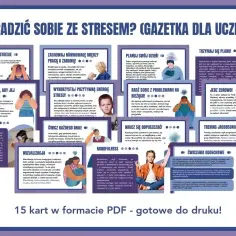 Jak radzić sobie ze stresem? Porady dla uczniów, jak radzić sobie z objawami stresu, np. poprzez ćwiczenia oddechowe i wizualizację.
